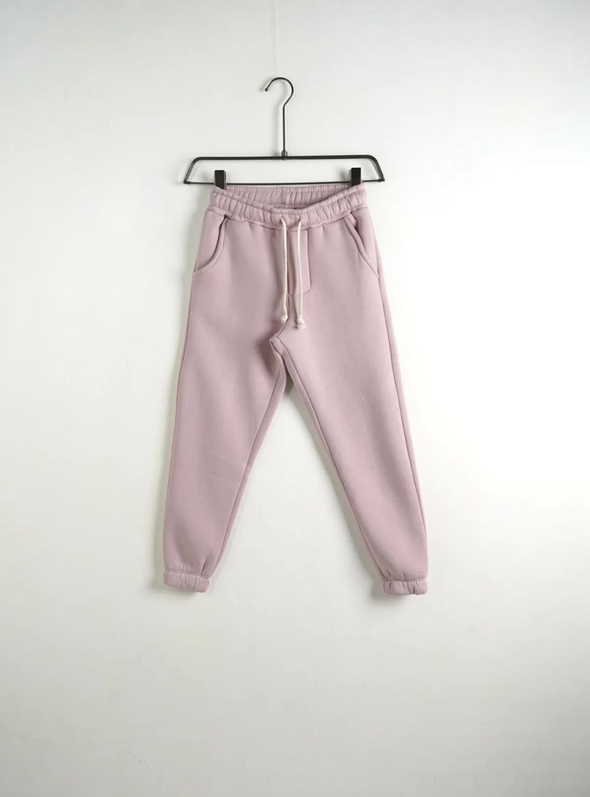Pantaloni Tuta Bambino Rosa Cipria Felpati - Duca Homme Junior