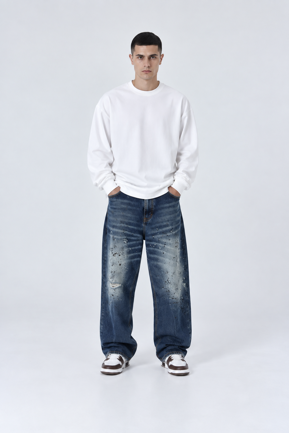 Jeans Baggy | Duca Homme (blu)