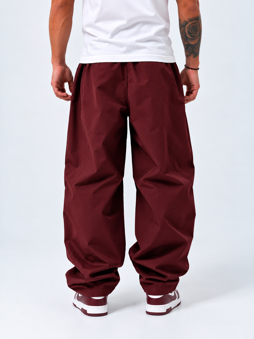 Pantalone Balloon-Duca Homme (bordeaux)