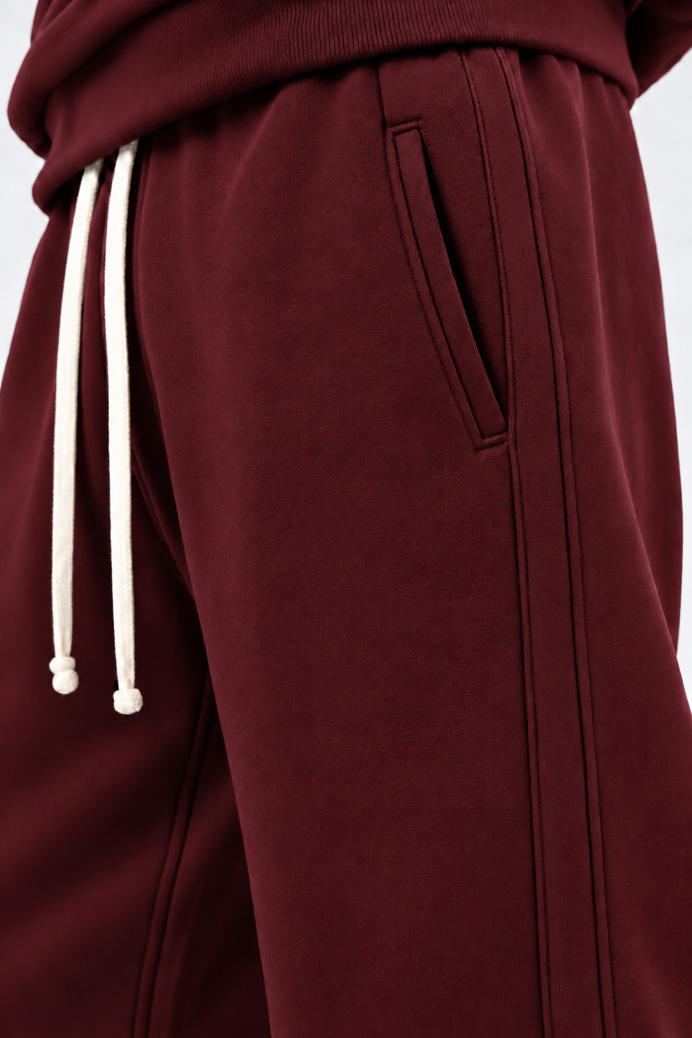 Pantatuta Felpata Baggy | Duca Homme (bordeaux)