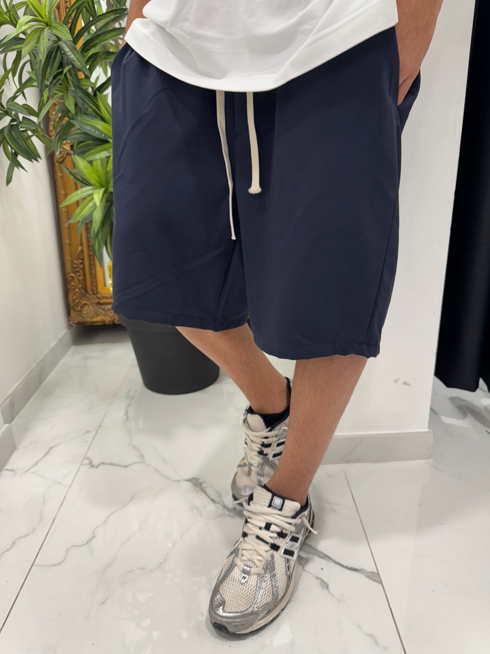 Pantalaccio Corto | Duca Homme (blu)