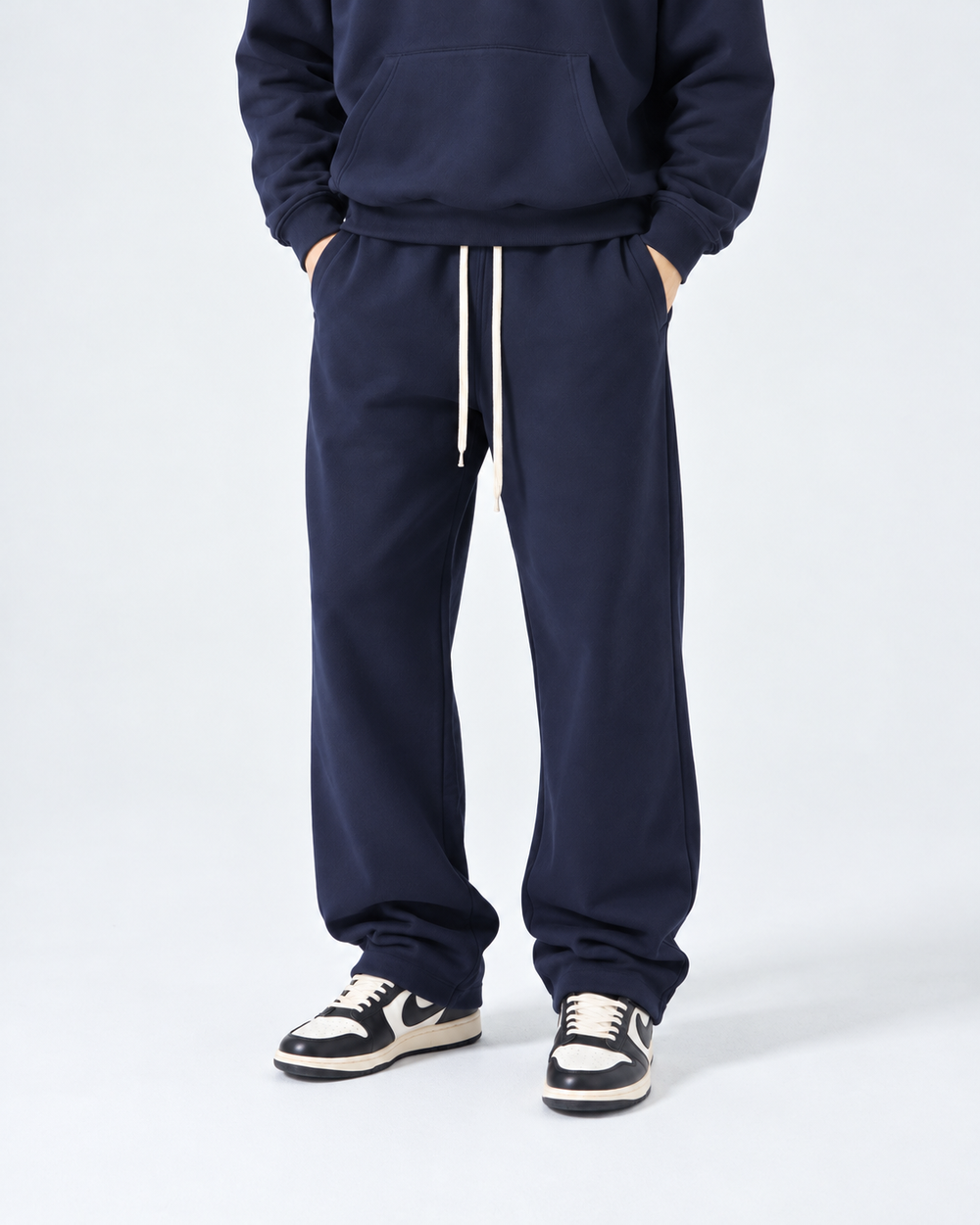 Completo Felpato Regular | Duca Homme (blu)