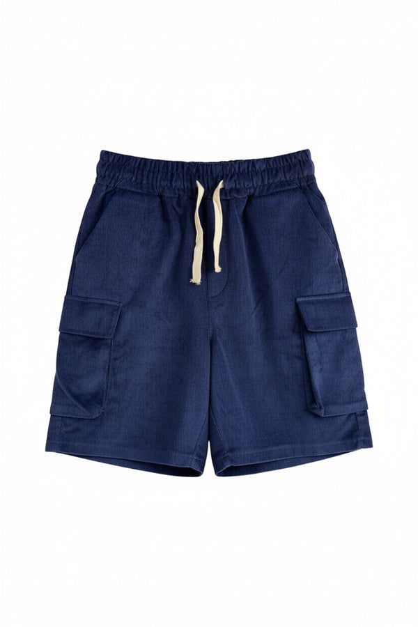 Bermuda Cargo Costine Bambino | Duca Homme (blu)