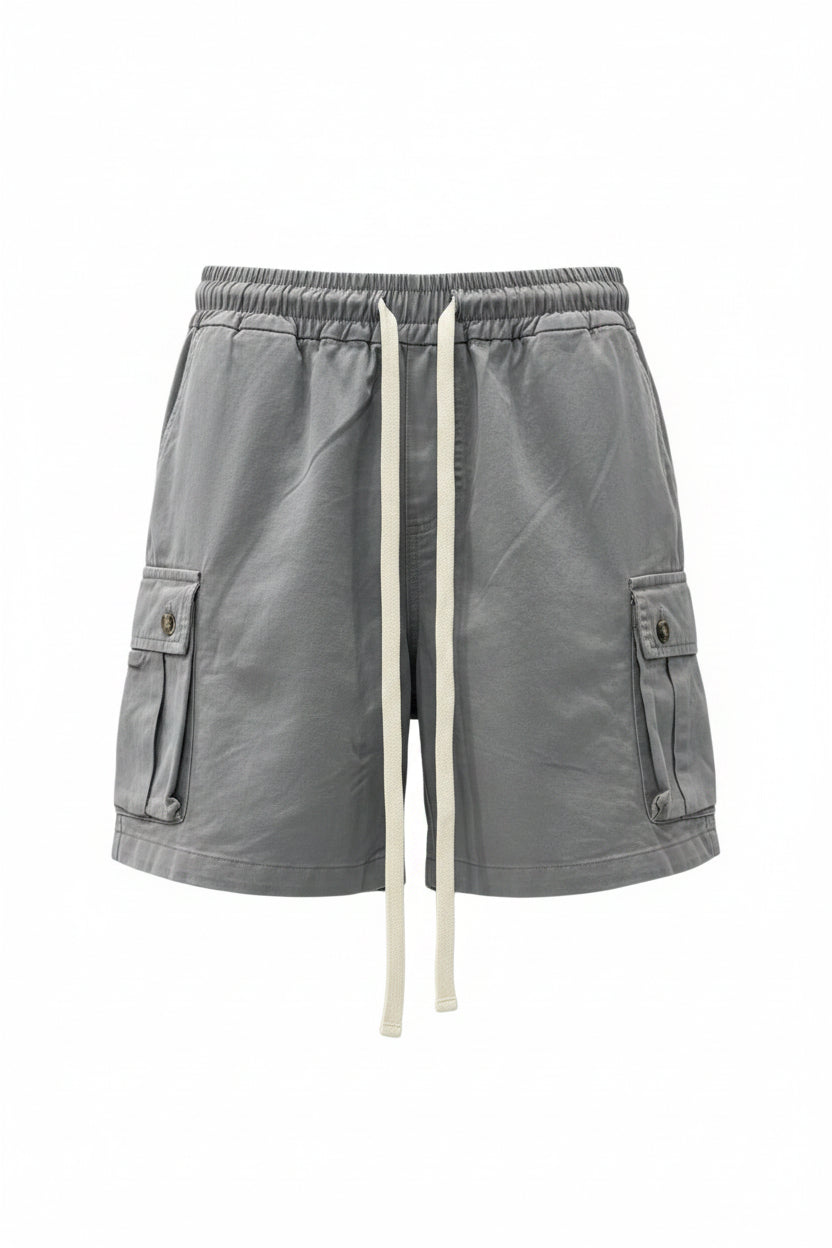 Bermuda Cargo Cotone | Duca Homme (grigio chiaro)