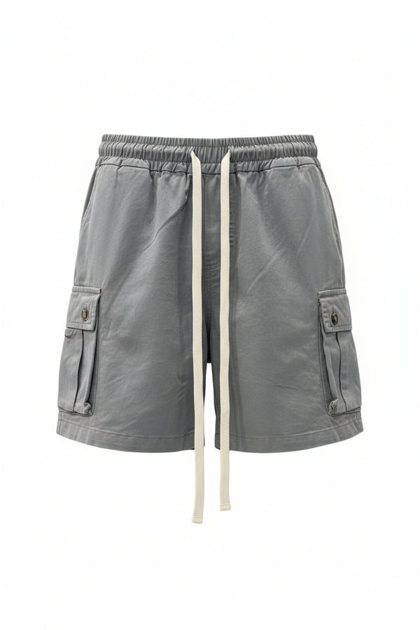 Bermuda Cargo Cotone | Duca Homme (grigio chiaro)