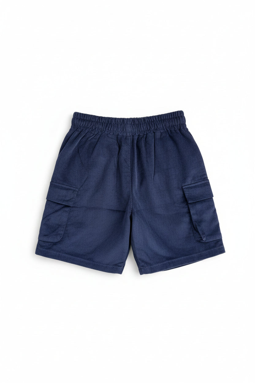 Bermuda Cargo Costine Bambino | Duca Homme (blu)