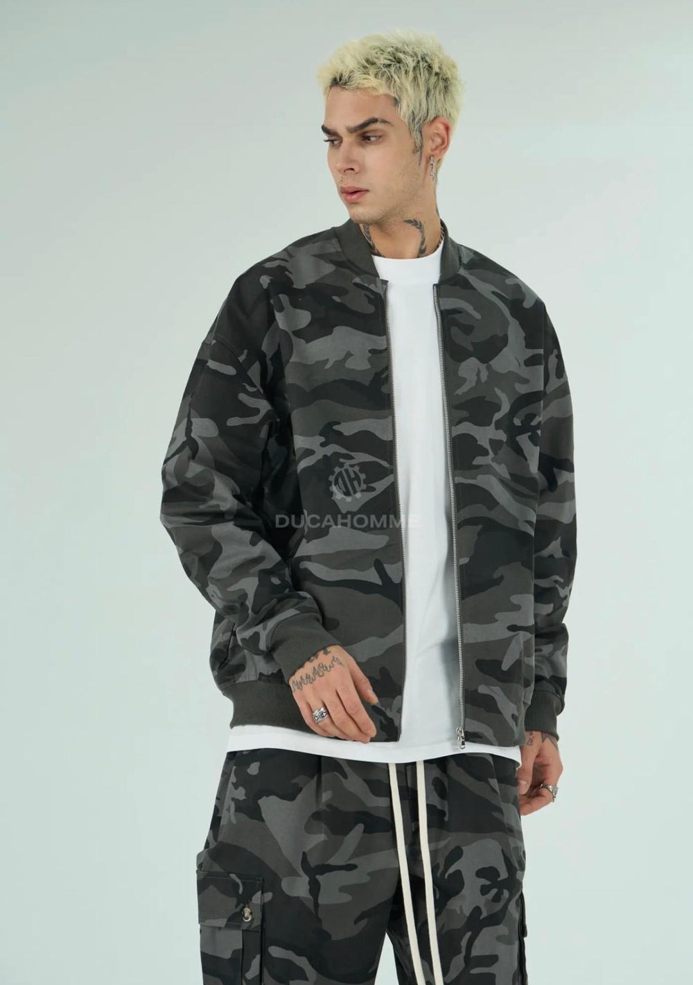 Giacca Camo-Duca Homme (nero)