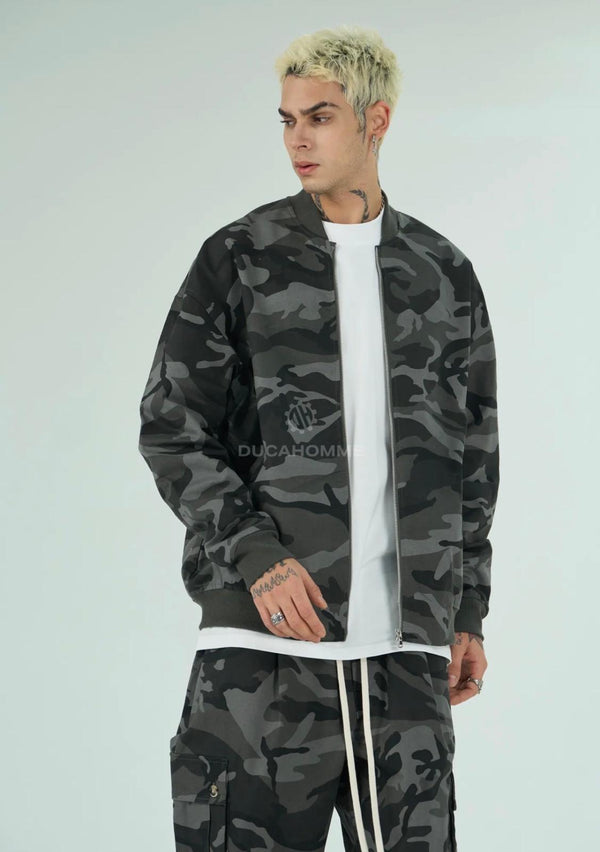 Giacca Camo-Duca Homme (nero)