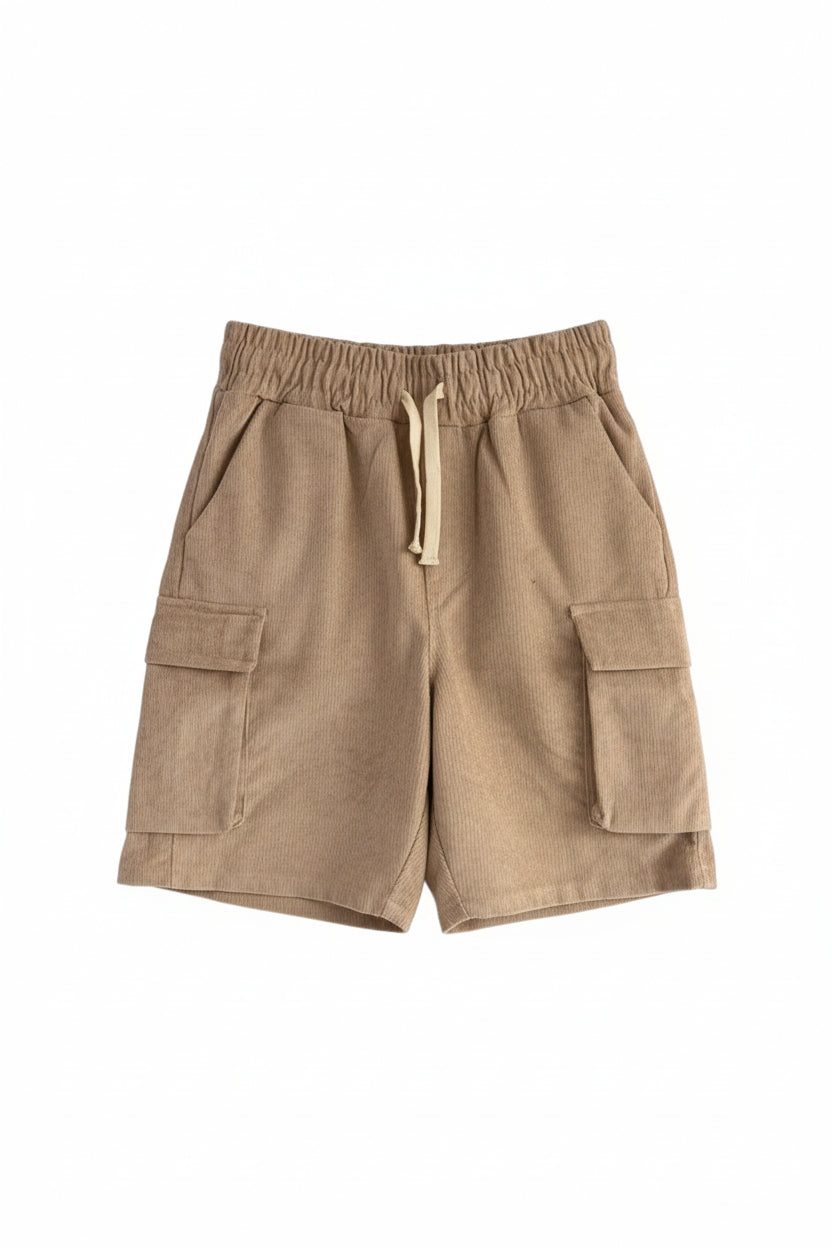 Bermuda Cargo Costine Bambino | Duca Homme (beige)