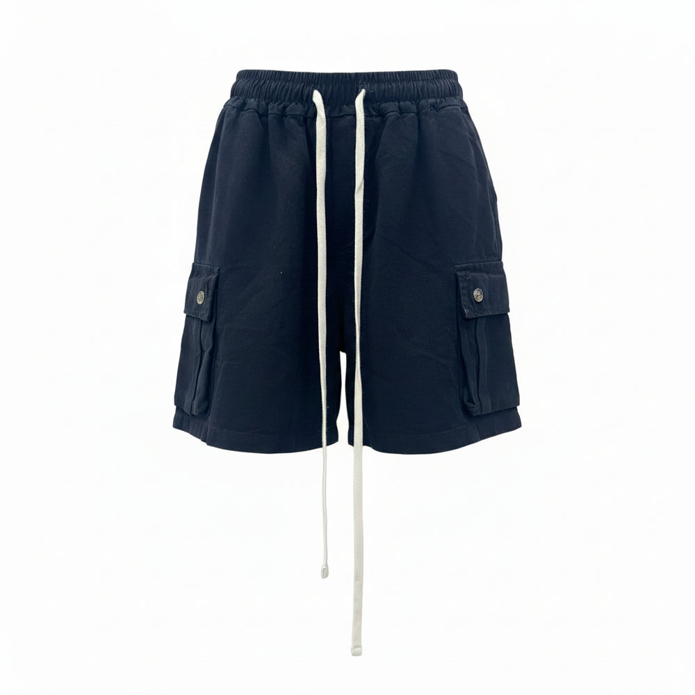 Bermuda Cargo Cotone Bambino | Duca Homme (nero)