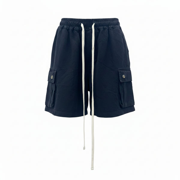 Bermuda Cargo Cotone Bambino | Duca Homme (nero)