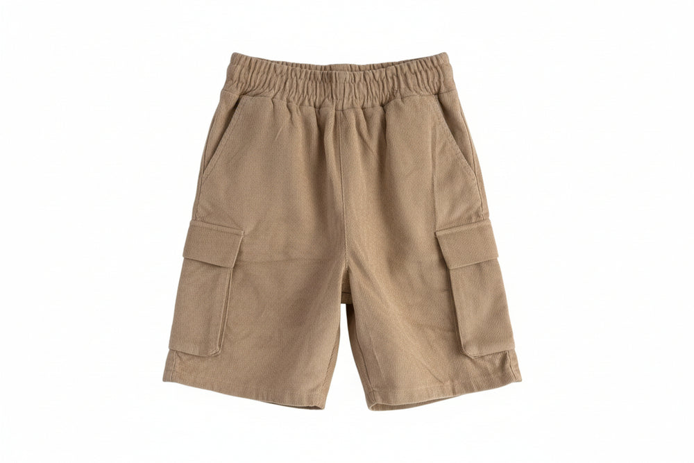 Bermuda Cargo Costine Bambino | Duca Homme (beige)