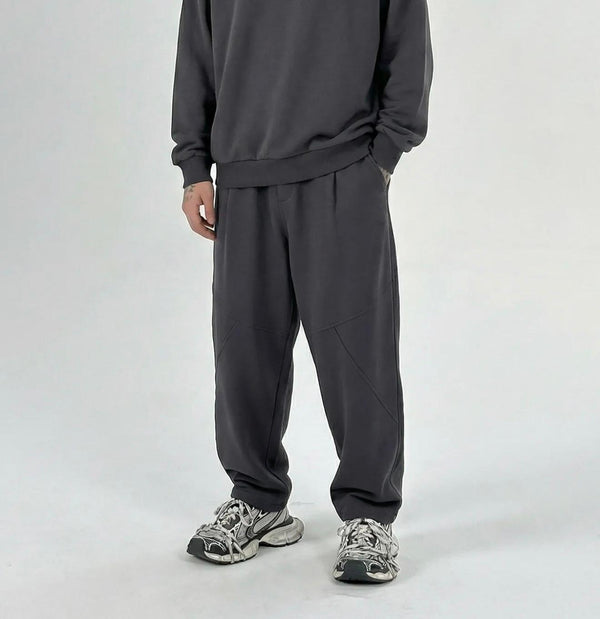 Pantalone Tuta Garzata Baggy Uomo | Duca Homme ( grigio piombo )