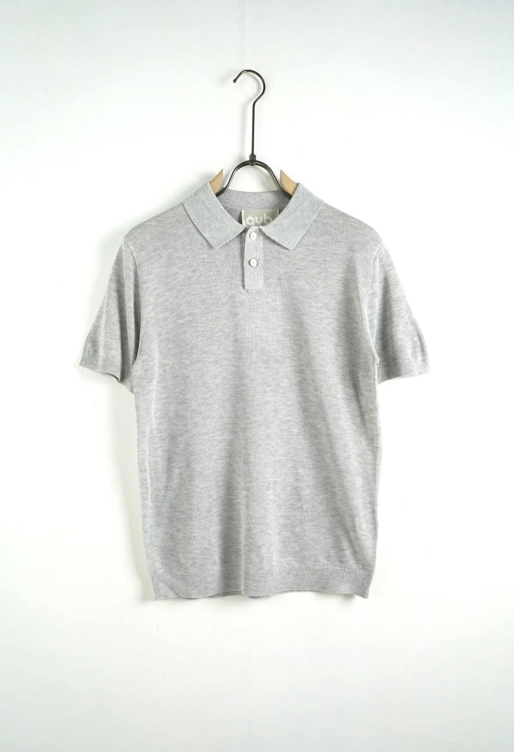 Polo in maglia | Duca Homme ( grigio chiaro )