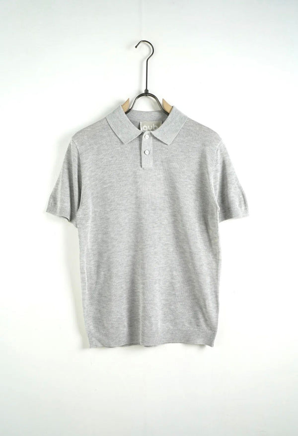 Polo in maglia | Duca Homme ( grigio chiaro )