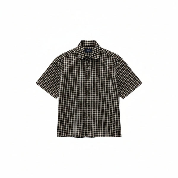 Camicia Quadri Bambino | Duca Homme (marrone)