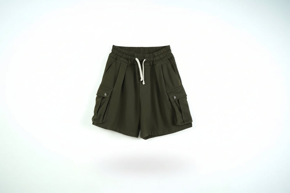 Bermuda Cargo in Cotone Bambino | Duca Homme ( verde )