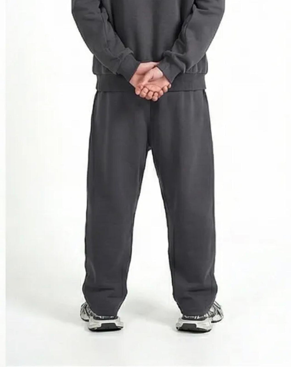 Pantalone Tuta Garzata Baggy Uomo | Duca Homme ( grigio piombo )