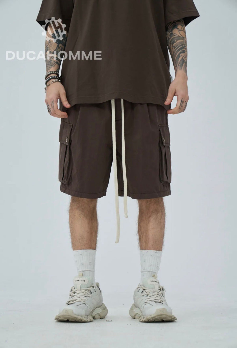 Bermuda Cargo Uomo | Duca Homme (marrone)