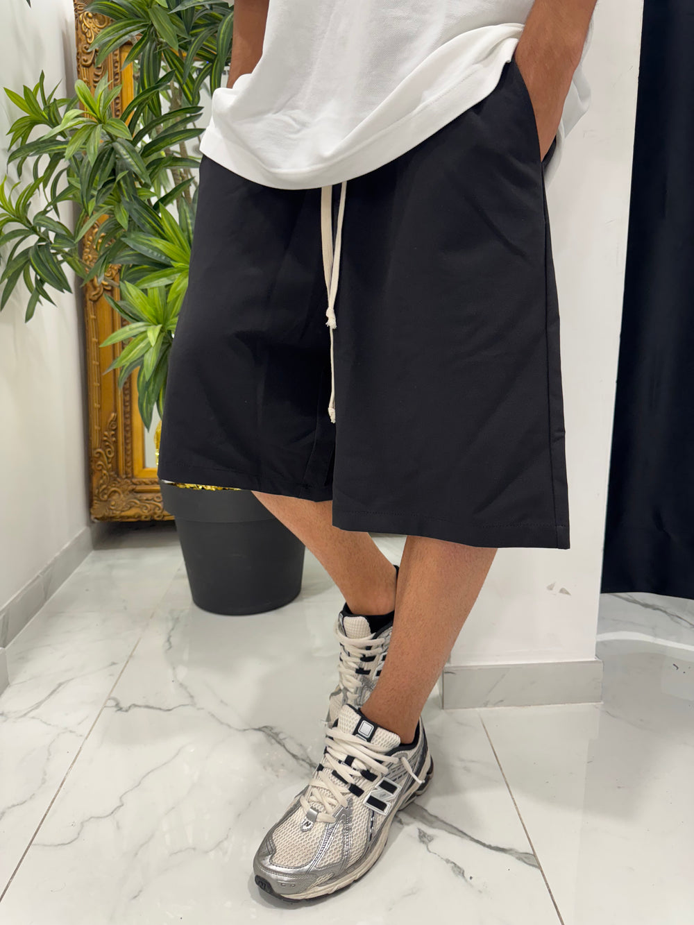 Pantalaccio Corto | Duca Homme (nero)