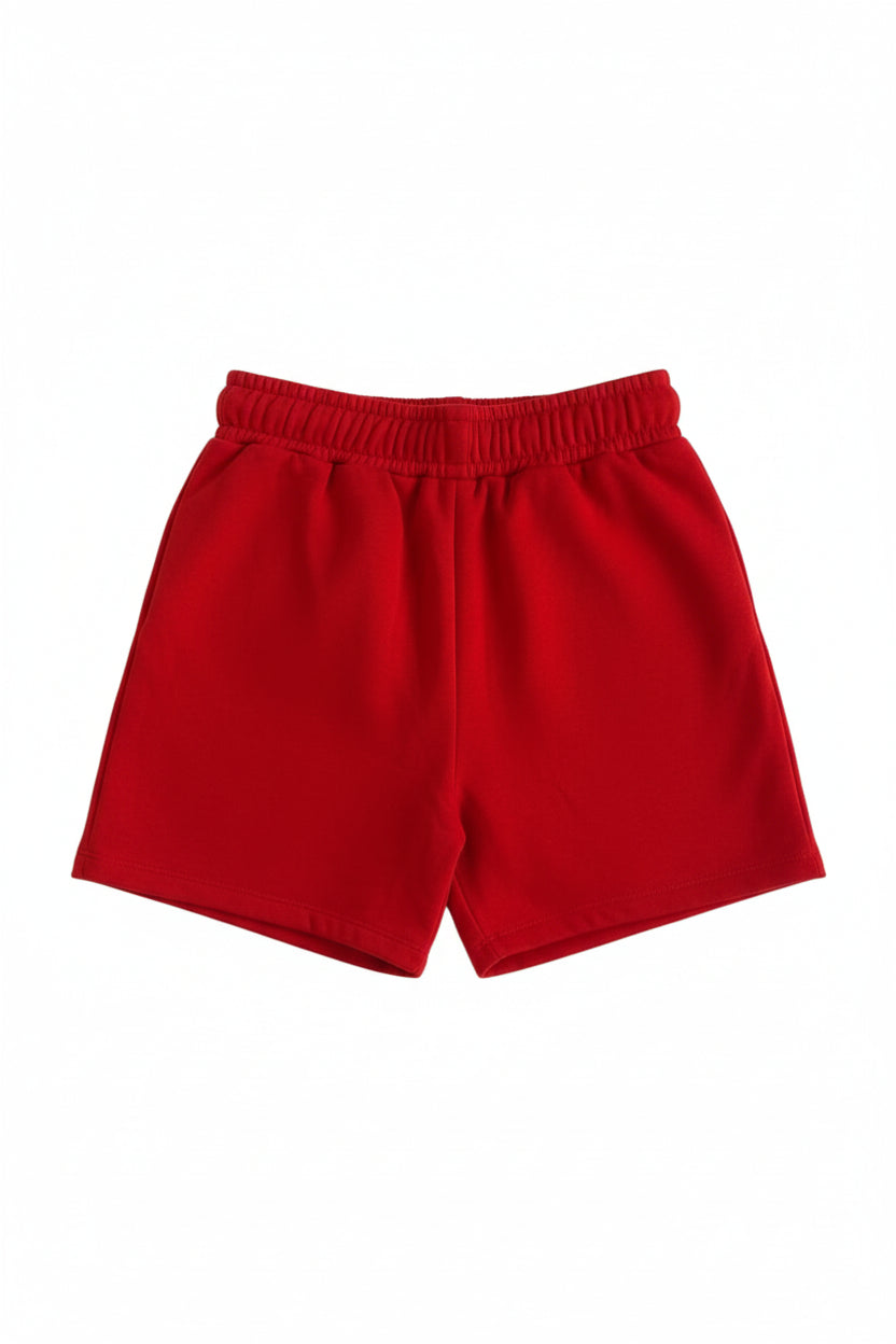 Bermuda Cargo Frontale Bambino | Duca Homme (rosso)