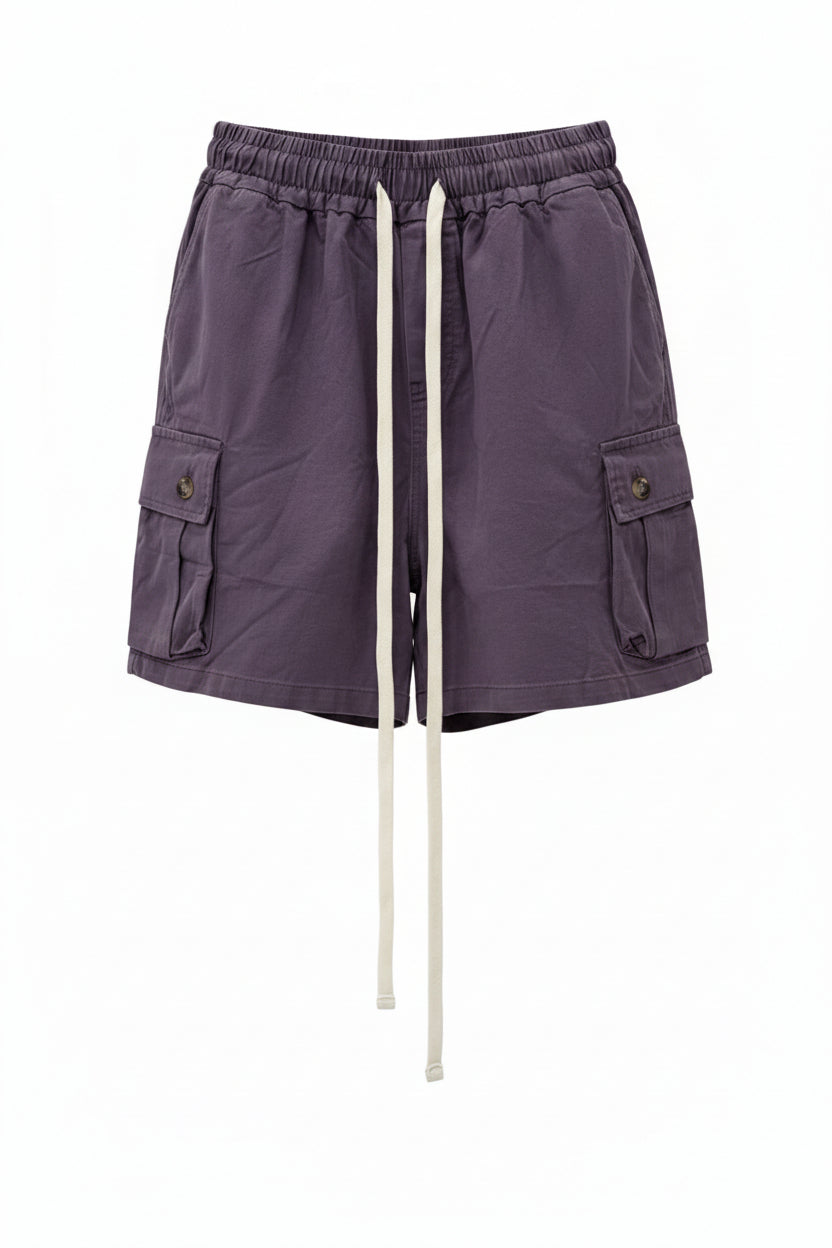 Bermuda Cargo Cotone Bambino | Duca Homme (viola)