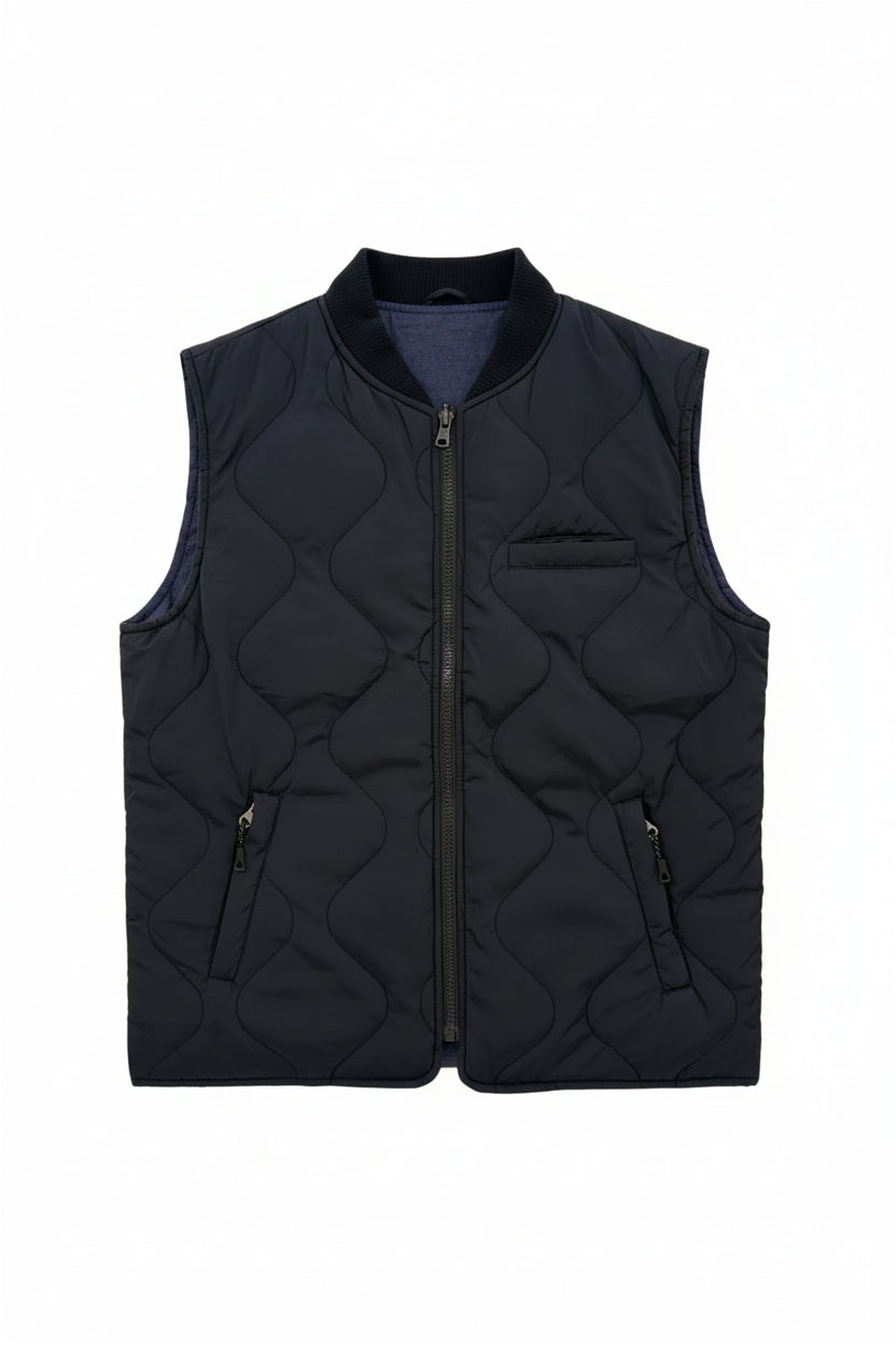 Gilet Double Face | Duca Homme ( blu )
