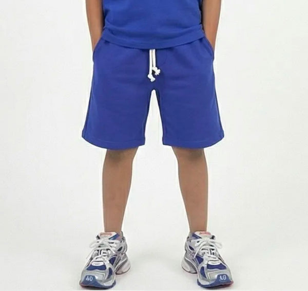 Bermuda Cotone Bambino | Duca Homme (blu royal)