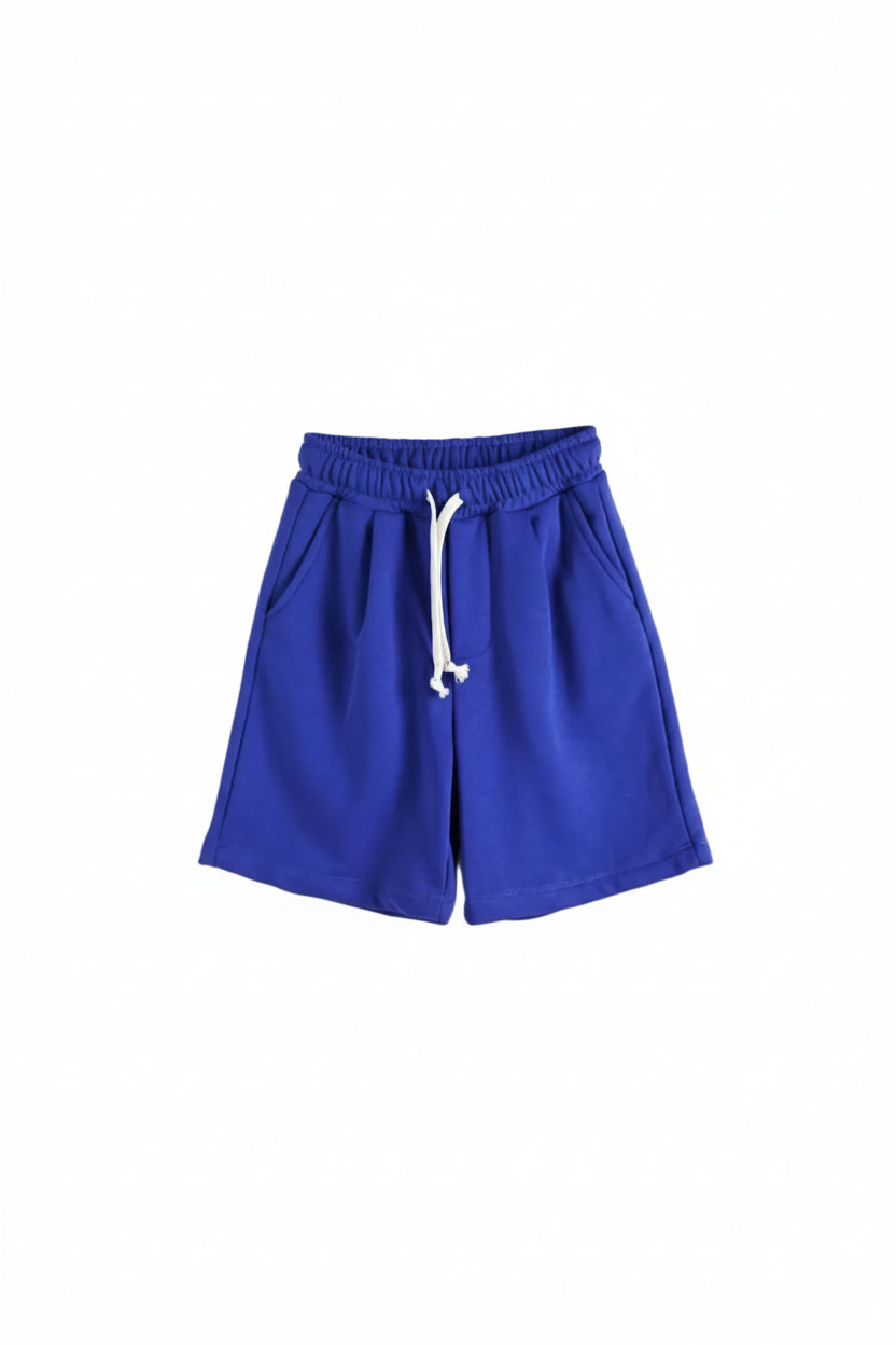Bermuda Cotone Bambino | Duca Homme (blu royal)