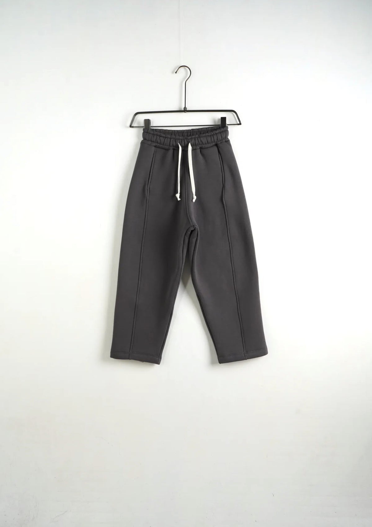 Pantaloni Tuta Grigio piombo Oversize a Fondo Largo Bambino - Duca Homme