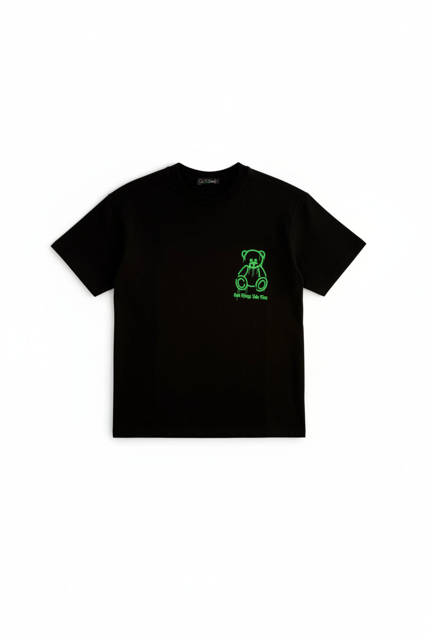 T-shirt Stampa Bambino | Duca Homme (nero)