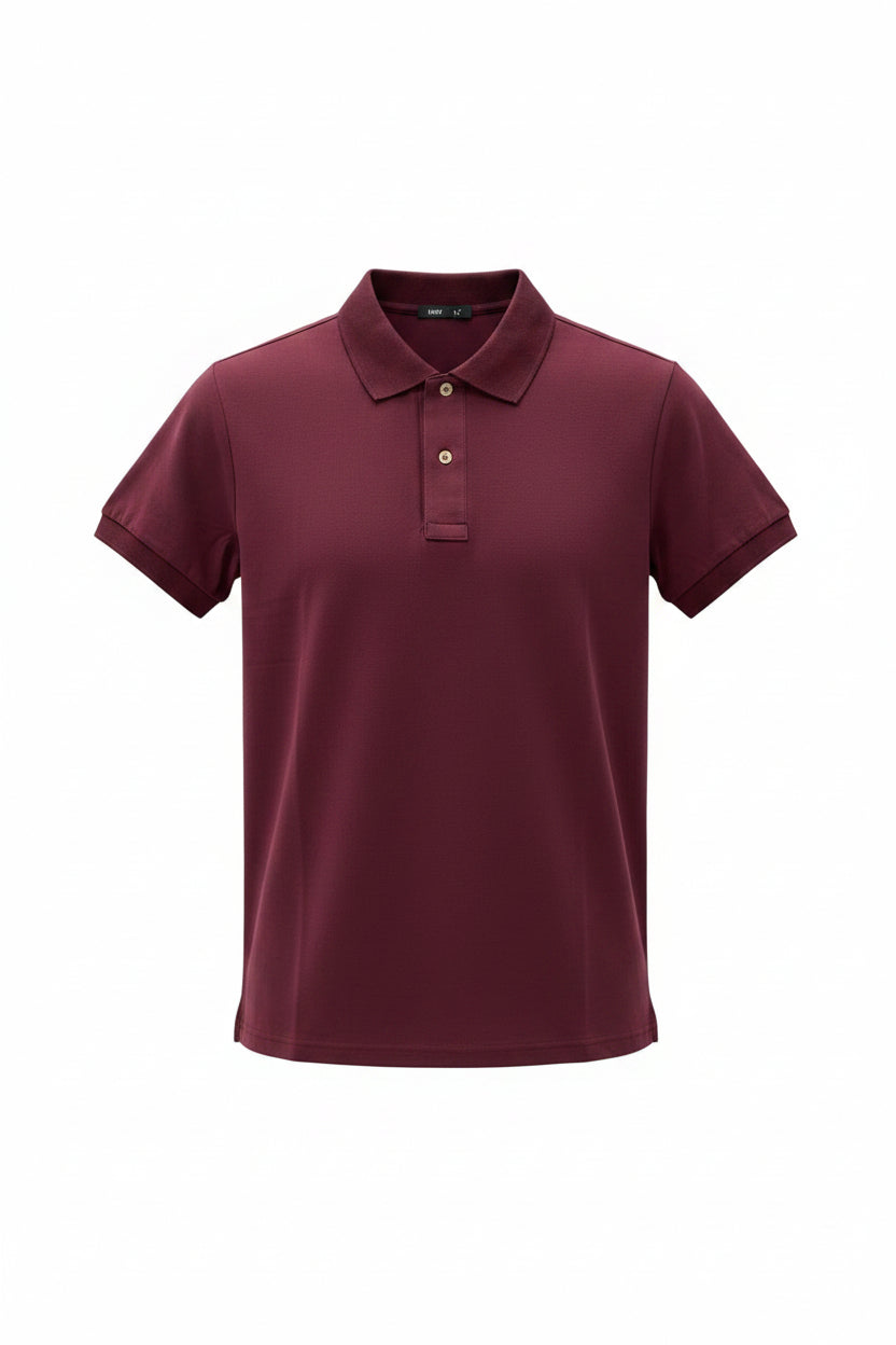 Polo Bottoni | Duca Homme (bordeaux)
