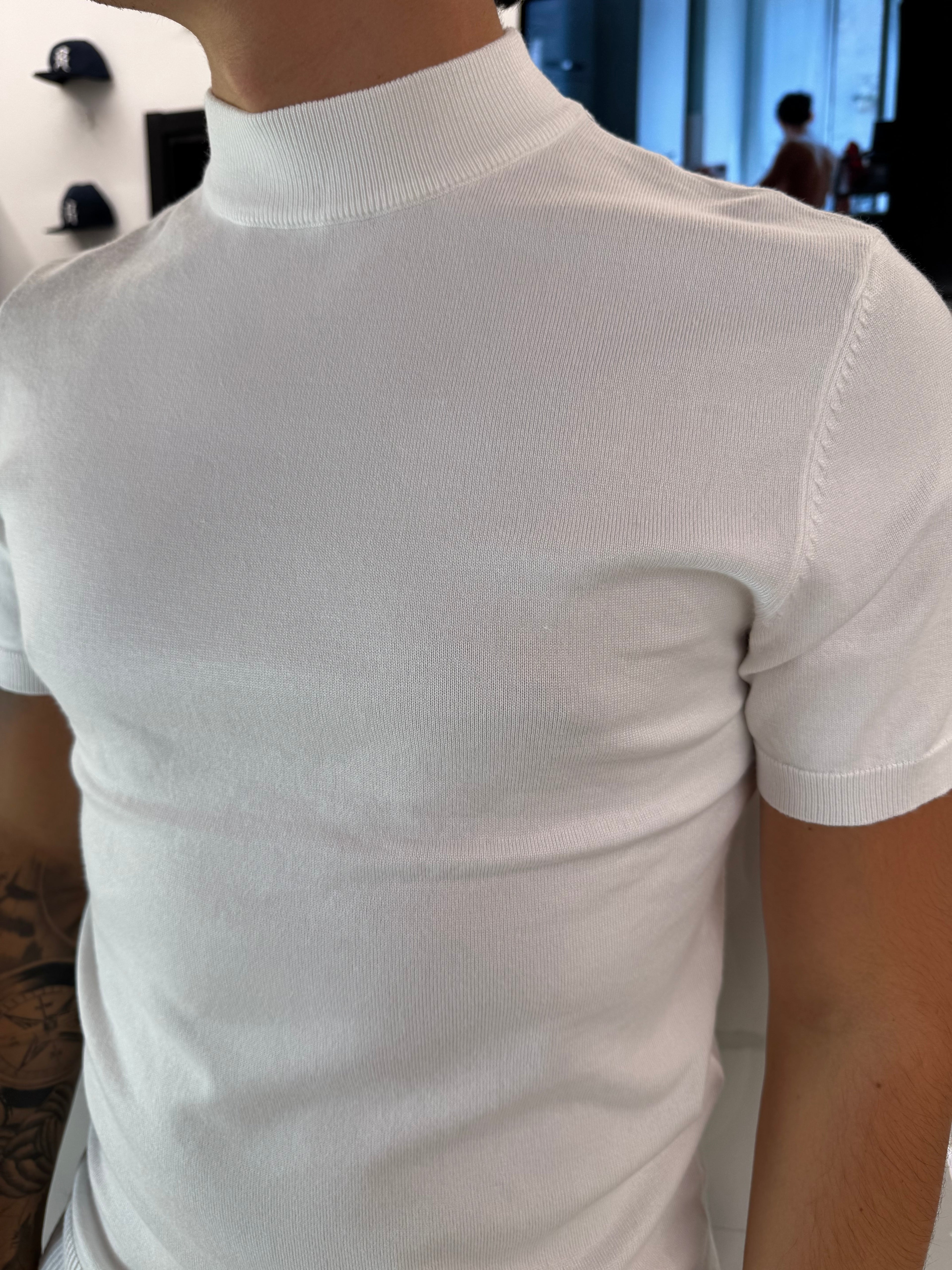 t shirt duca homme uomo girocollo cotone invernale