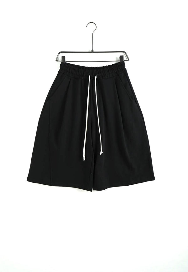Bermuda Cotone Baggy | Duca Homme (nero)