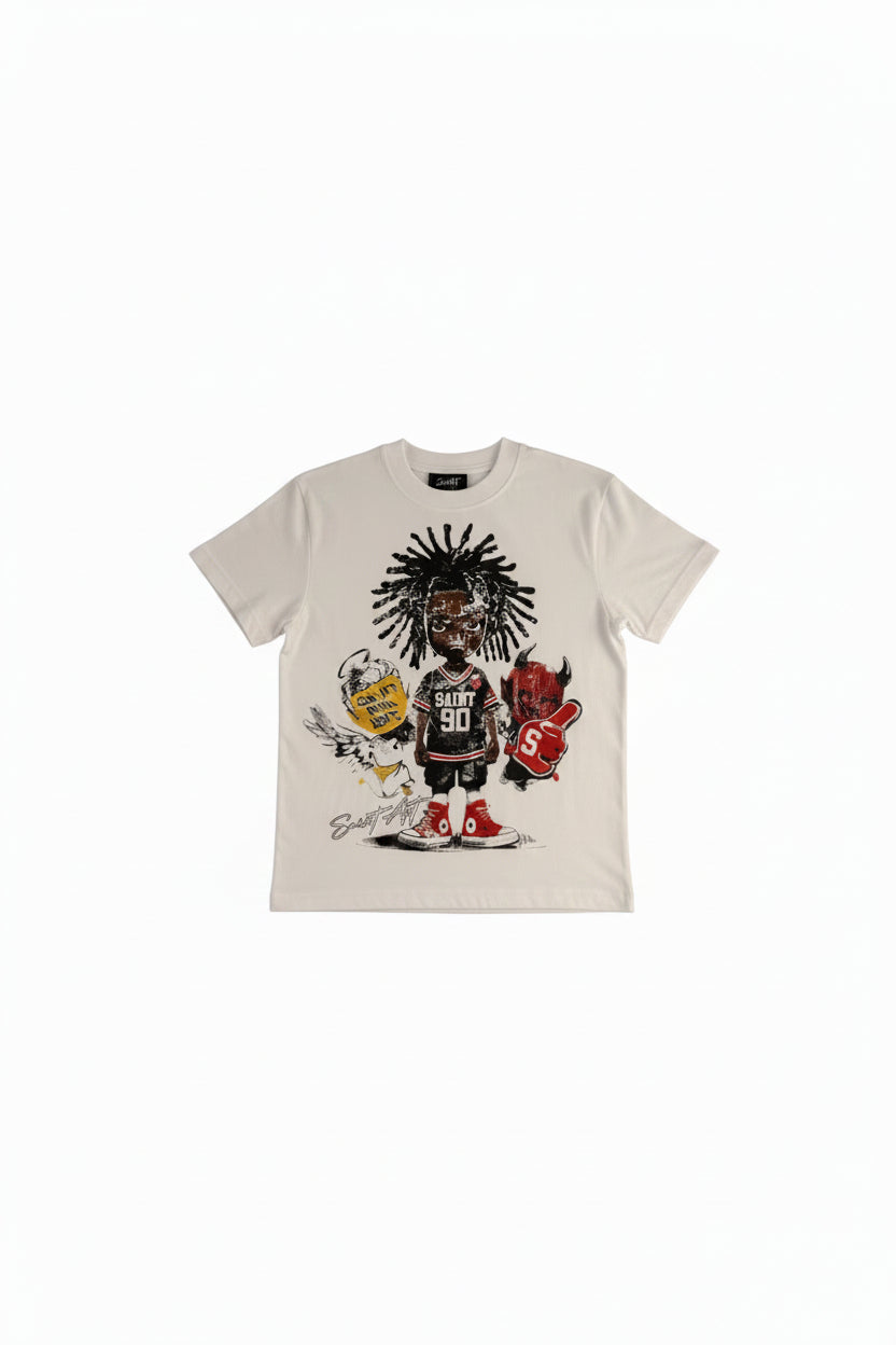 T-shirt Stampa Bambino | Duca Homme (bianco)
