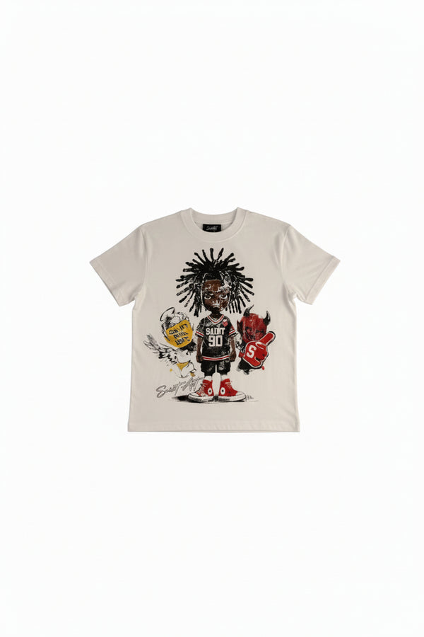 T-shirt Stampa Bambino | Duca Homme (bianco)