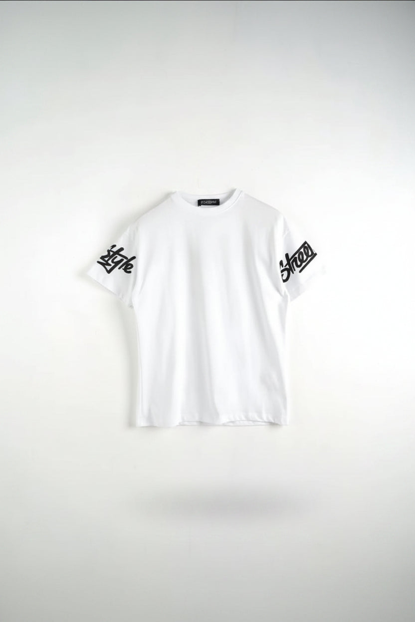 T-shirt stampa bambino | Duca Homme (bianco)