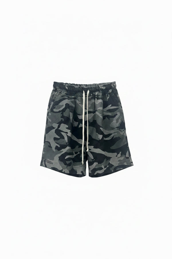 Bermuda camo over | Duca Homme (nero)