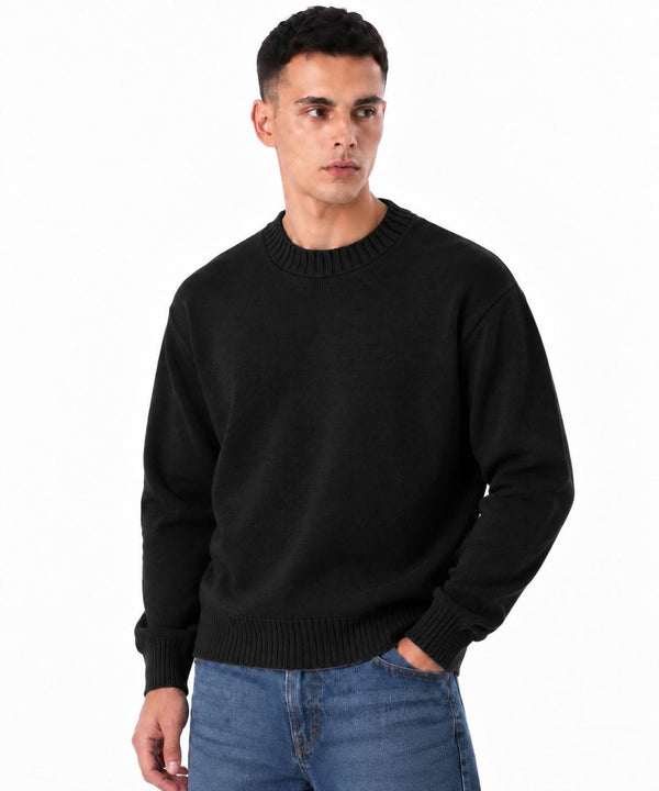 Maglione Girocollo-Duca Homme (nero)