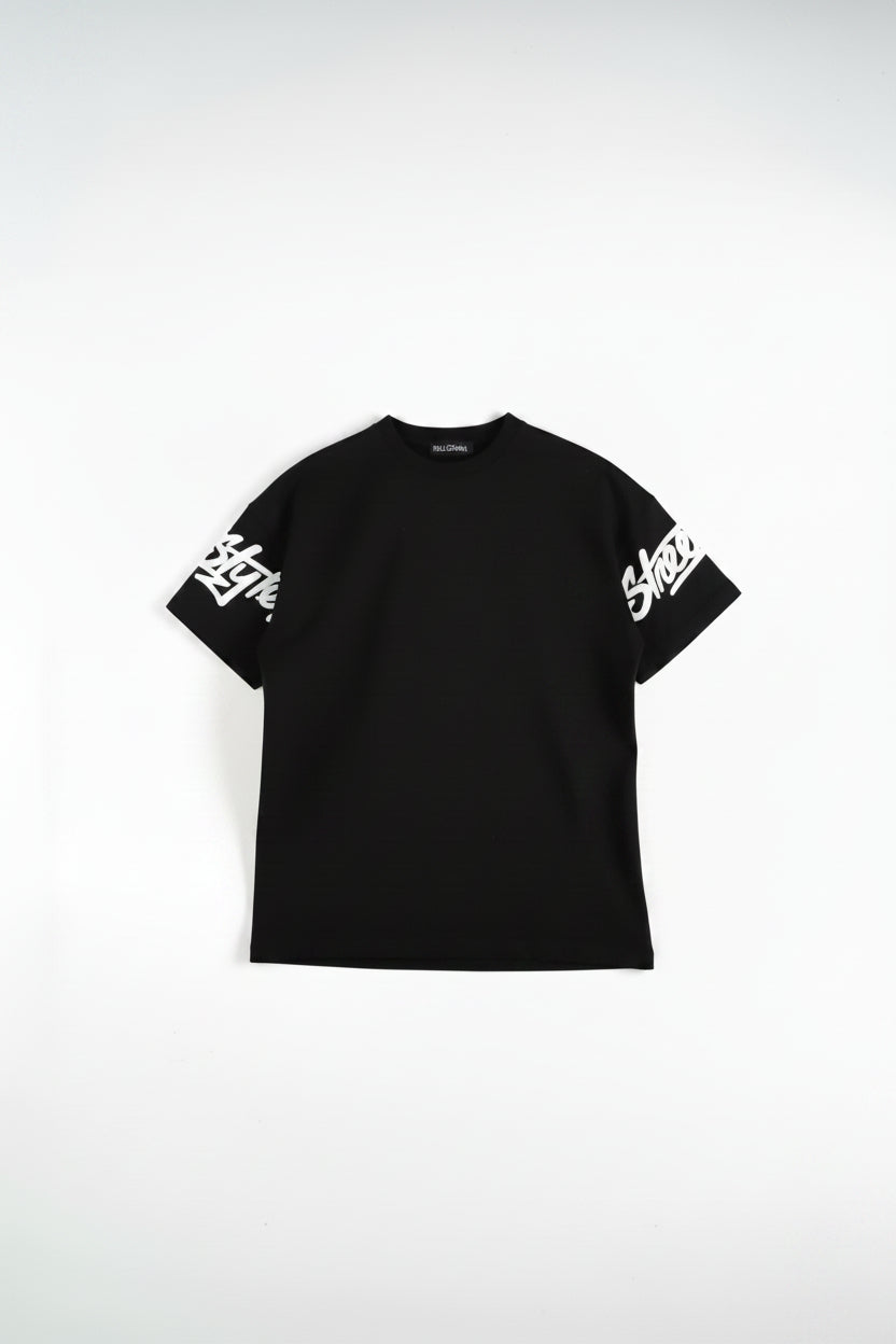 T-shirt stampa bambino | Duca Homme (nero)