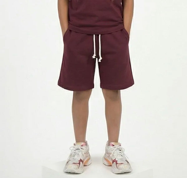 Bermuda Cotone Bambino | Duca Homme (bordeaux)