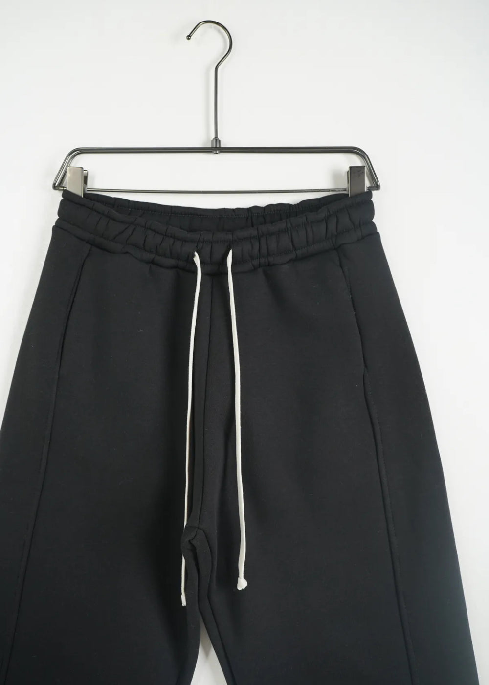 Pantaloni Tuta Neri Oversize a Fondo Largo Bambino - Duca Homme