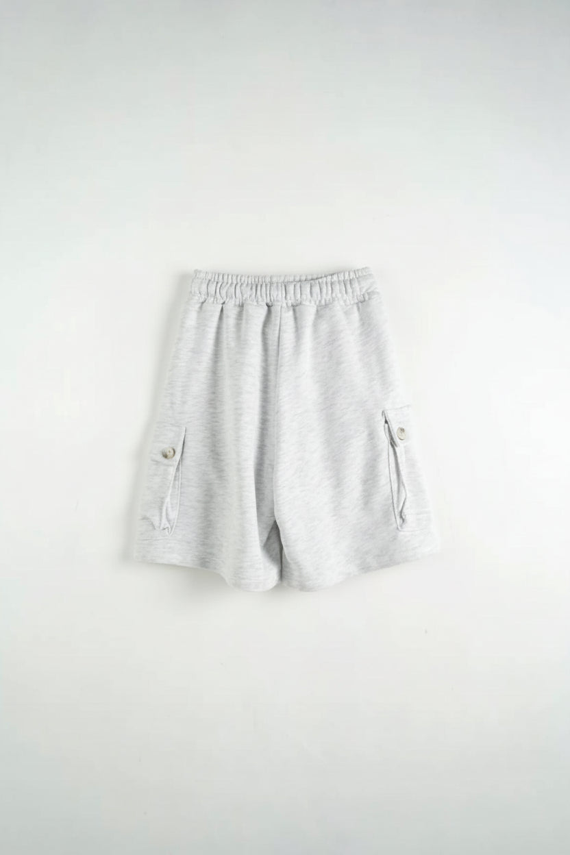 Bermuda Cargo in Cotone Bambino | Duca Homme ( grigio chiaro )