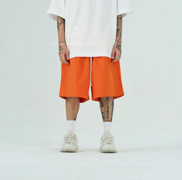 Bermuda Oversize Cotone Uomo | Duca Homme (arancione)
