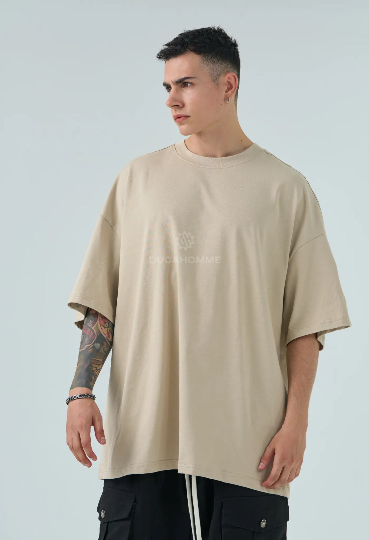 maglietta duca homme collo alto