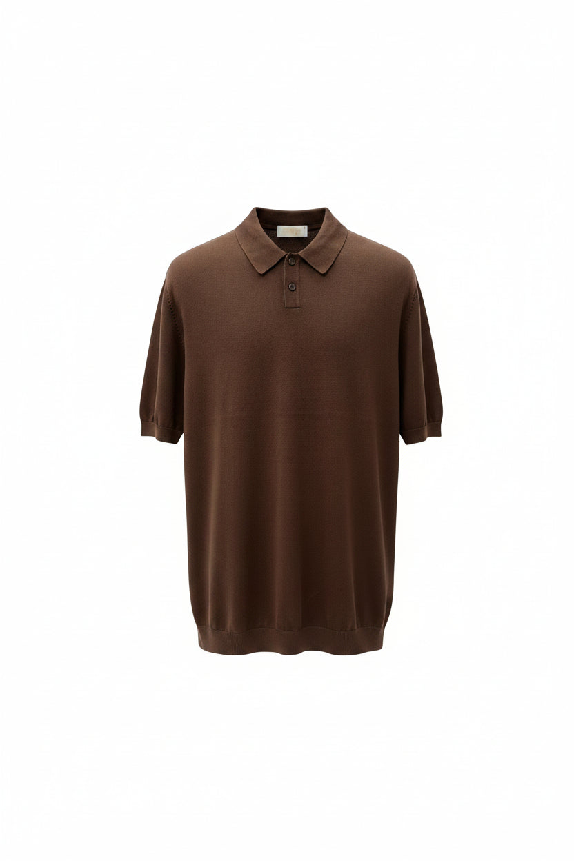 Polo Bottoni | Duca Homme (marrone)