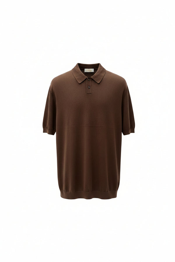 Polo Bottoni | Duca Homme (marrone)