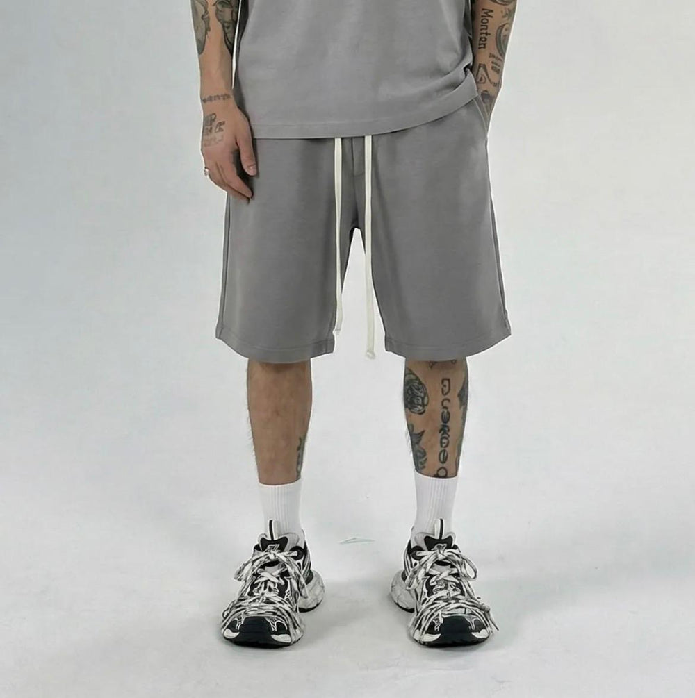 Bermuda in Cotone Uomo | Duca Homme ( grigio piombo )