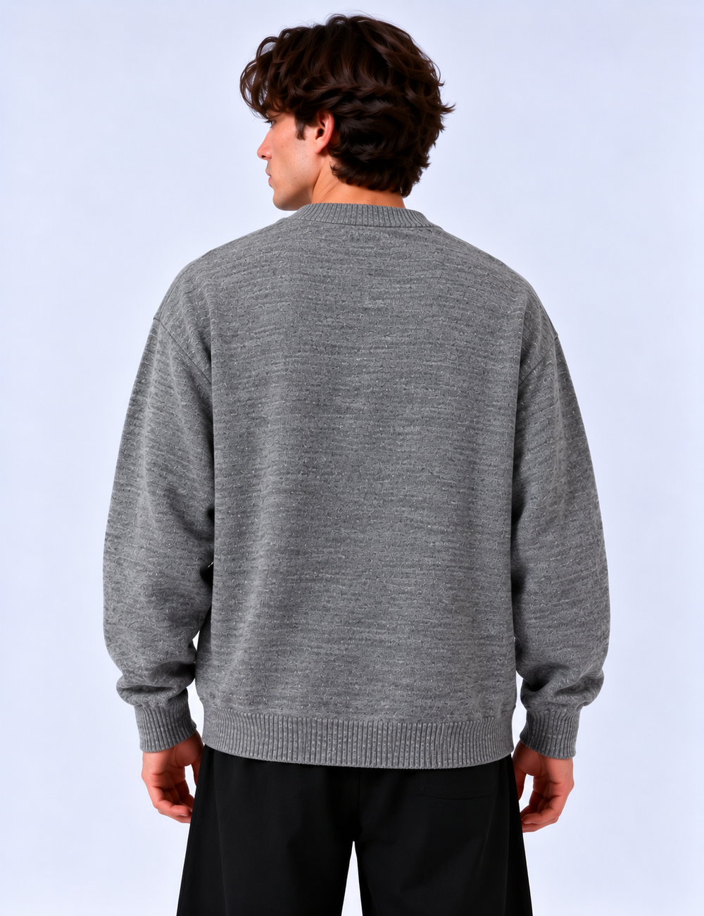 Maglione Girocollo | Duca Homme (grigio)