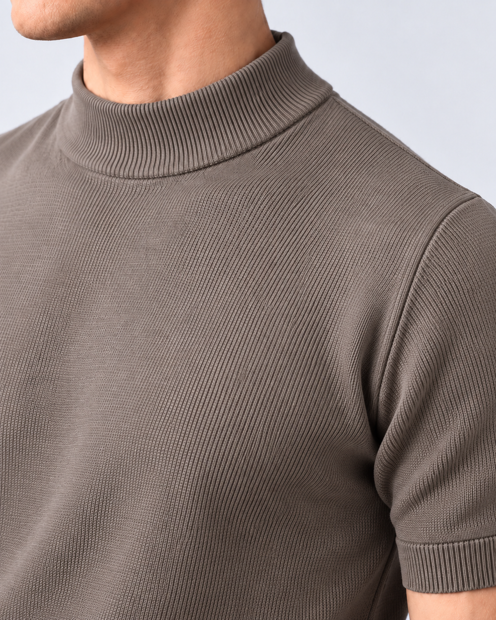Maglia In Filo | Duca Homme (tortora)